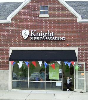 Knight Music Academy and Boutique, located in Lake Zurich, Illinois. Knight Music Academy and Boutique