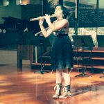 Knight Music Academy flute student